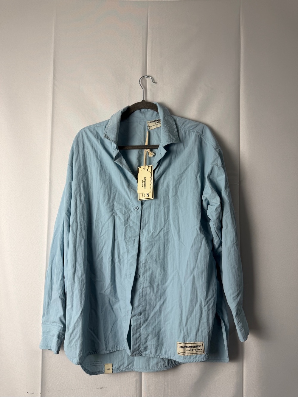 Doma Light Blue Men's Shirt Jacket